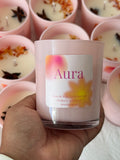 Vela premium pequeña aura
