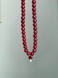 Collar champi rojo