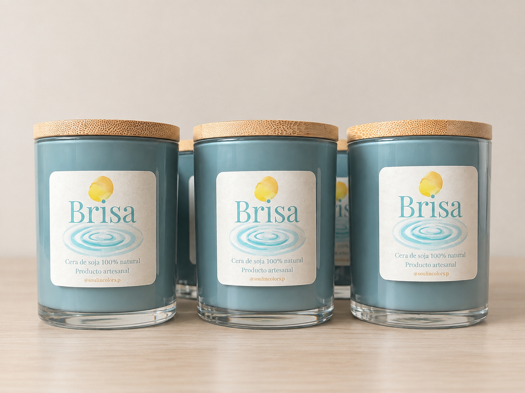 Vela premium pequeña brisa