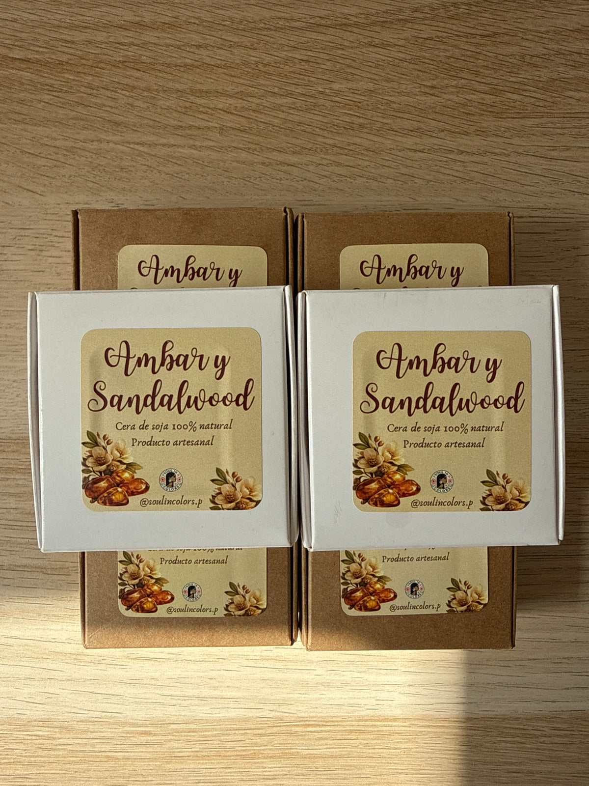 Waxmelt Ambar y sandalwood