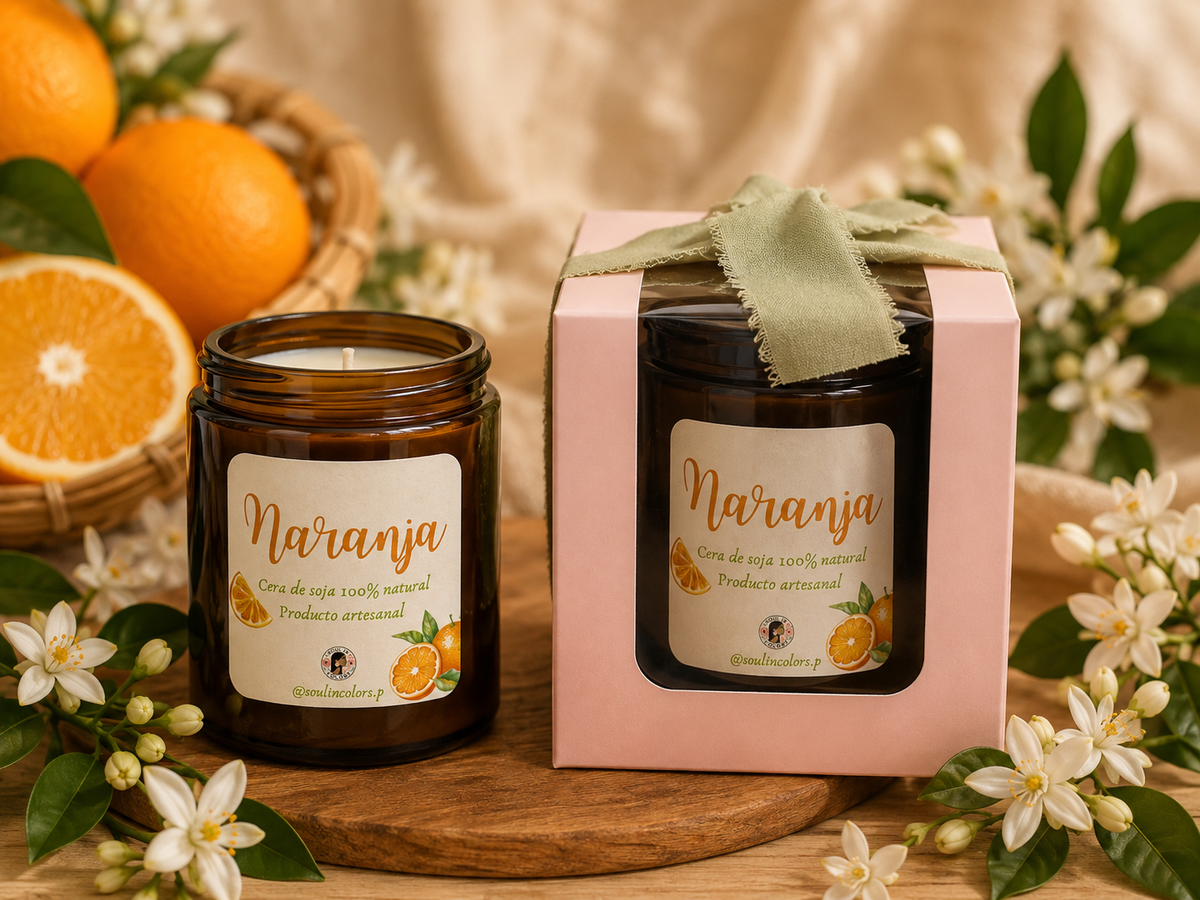 Vela de naranja azahar
